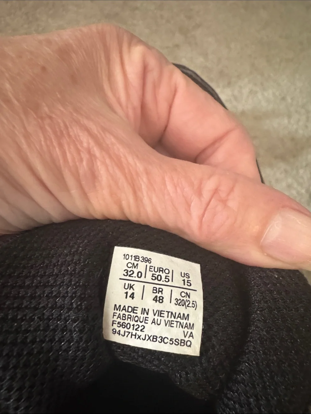 Asics breathable mesh